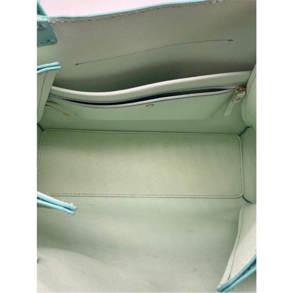 Kate Spade New York Cape Drive Lynnie Tote, beautiful Tiffany blue, EUC - Picture 9 of 15
